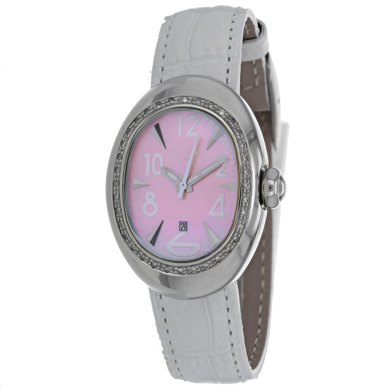 Locman Womens Diamond Nuovo Mother Of Pearl Dial Watch  028moppkdWh